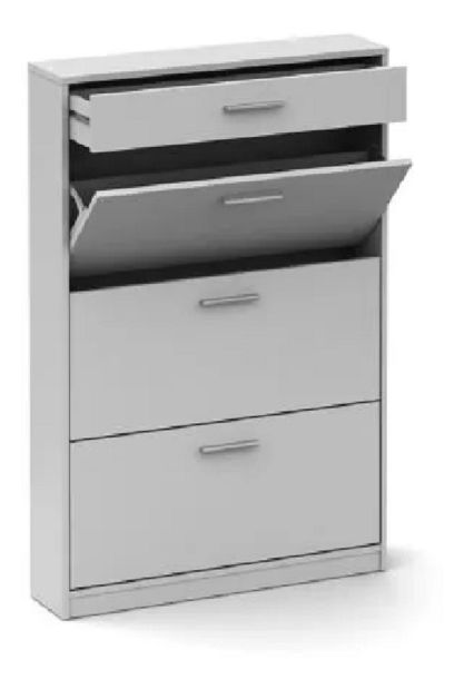 Botník (skříňka na boty) Notrea 321 bílá