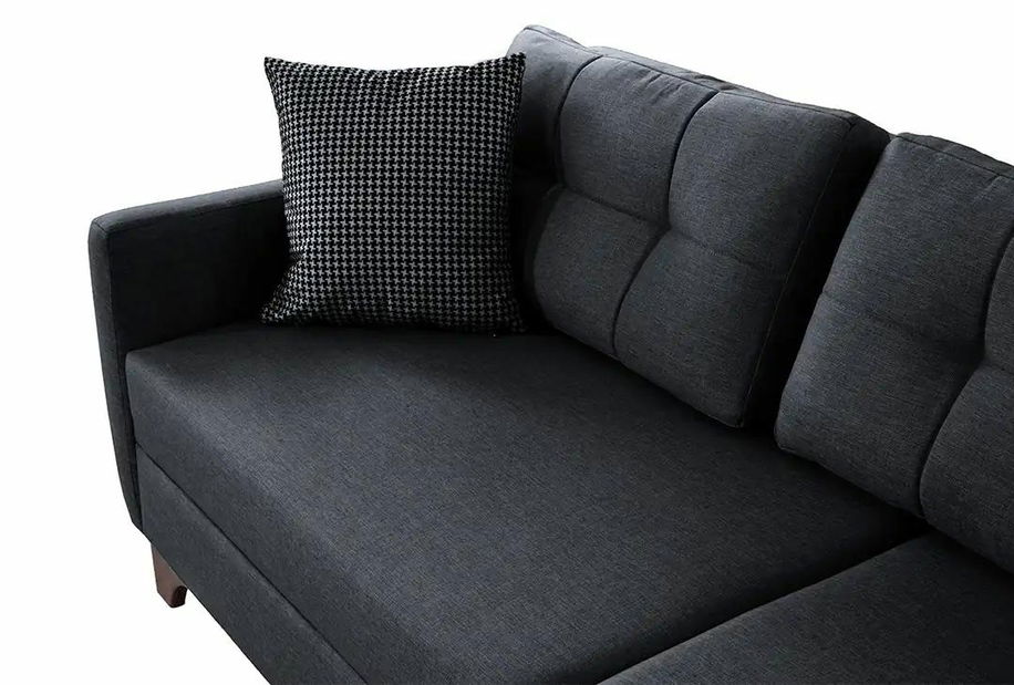 Rohová sedačka Kraty (šedá) (L)