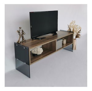 TV stolek/skříňka Vamebo 2 (ořech + kouřová)