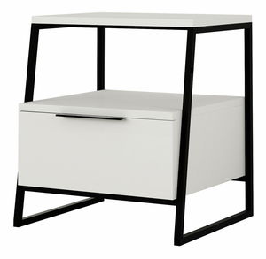 Noční stolek Patron (bílá)