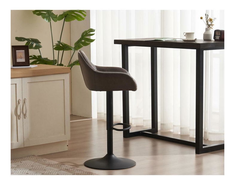 Barová židle Altarunta (hnědá)