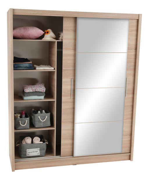 Šatní skříň Layla (dub sonoma)