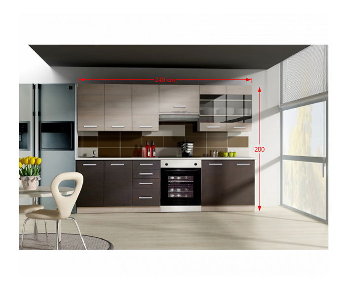 Kuchyně Klanton 240 cm *výprodej