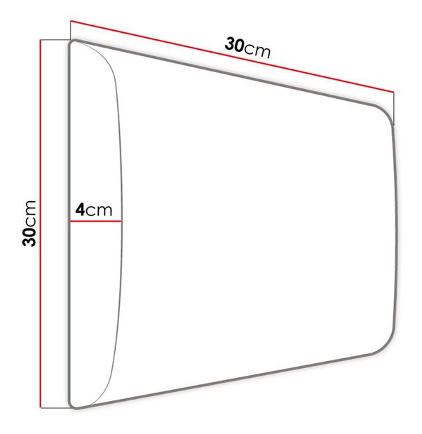 Nábytek do předsíně Kendora 60 + 2 kusy čalouněných nástěnných panelů Pag 30x30 (bílá) (Manila 35)