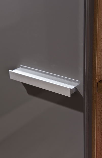 Komoda Decodom Nicola Typ 08 švestka + lesk grafit