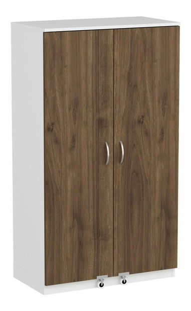 Potravinová kuchyňská skříňka Passek (ořech bílý)