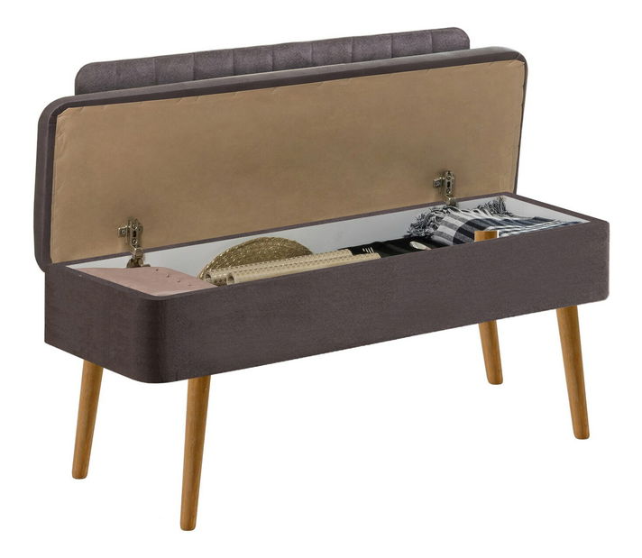 Jídelní set Vlasta 2 (borovice antlantic + antracit) (pro 6 osob)