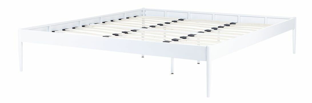 Manželská postel 180 cm Victoire (bílá) (s roštem)