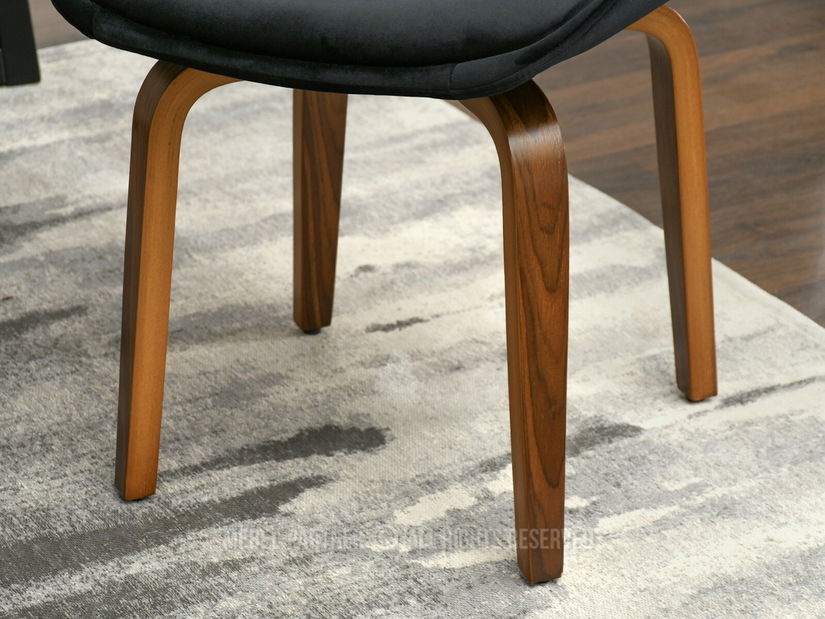 Židle Max K (černá + ořech)