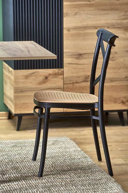 Rozkládací jídelní stůl 80-160 cm Gampa (dub craft) (pro 4 6 osob)