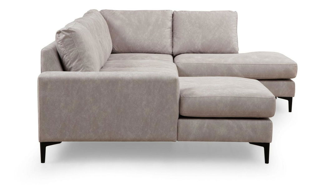 Rohová sedačka U Portobeno 1 (béžová + černá)