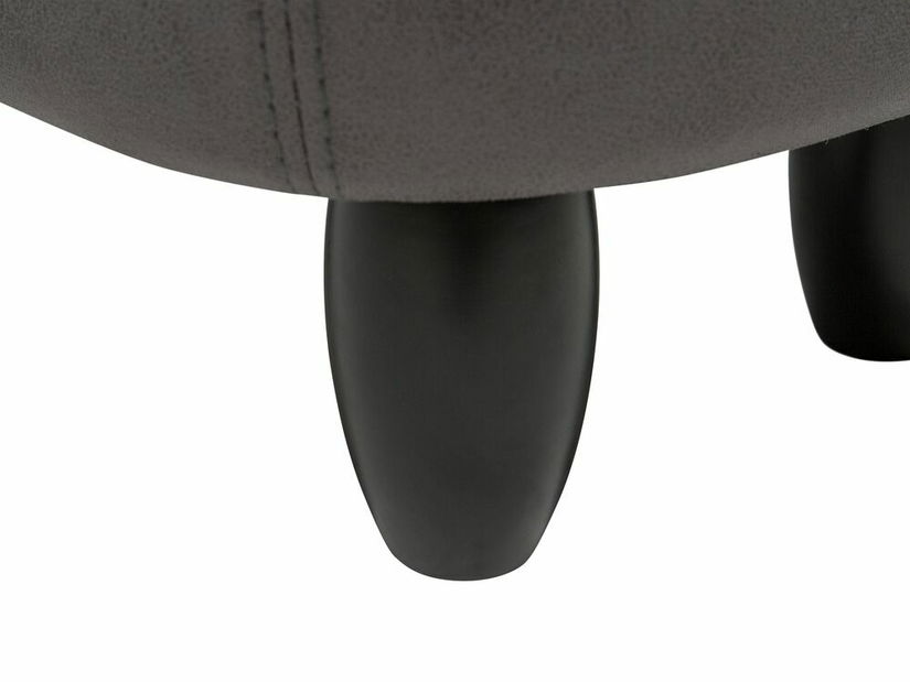 Taburet Rhyme (tmavě šedá)