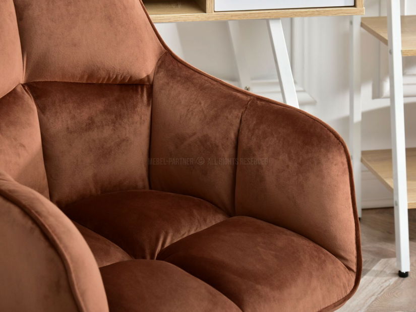 Křeslo Island (měděná + chromová)