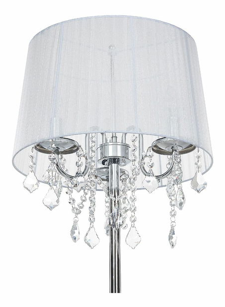 Stojanová lampa Ezio (stříbrná)