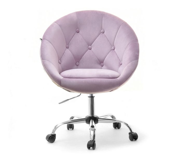 Křeslo Lush 4 (šeřík + chromová)