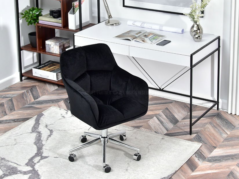 Křeslo Island (černá + zlatá)