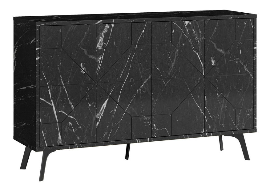 Skříňka Duben 1 (Černý mramor)