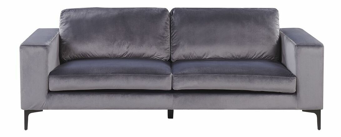 Pohovka VEDISO (polyester) (tmavě šedá)