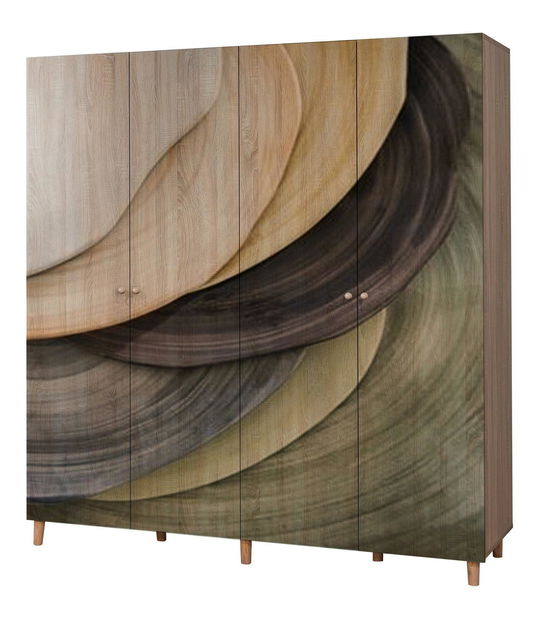 Šatní skříň London 977 (dub sonoma)