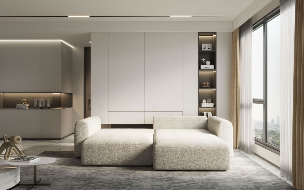 Rohová sedací souprava Karimo (Castel 91) (P)