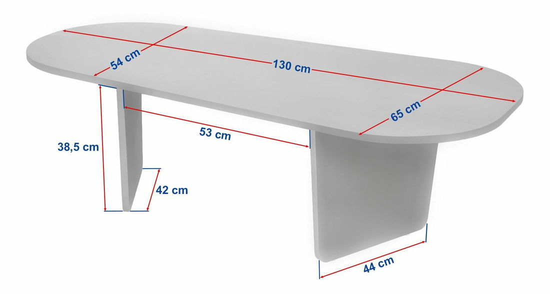 Konferenční stolek Orian (borovice atlantická)
