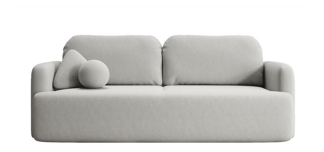 Pohovka trojsedačka Linaki (šedá + černá)