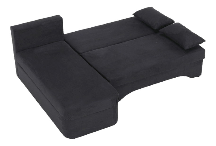 Rohová sedací souprava Petoria New (tmavě šedá) (L)