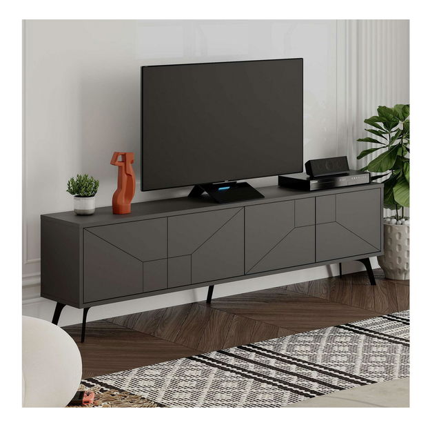 TV stolek/skříňka Duben (antracit) *výprodej