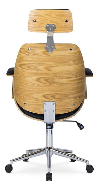 Kancelářské křeslo Fronterizos (dub zlatý + černá)