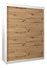 Šatní skříň 150 cm Toki (Bílá matná + Dub artisan)