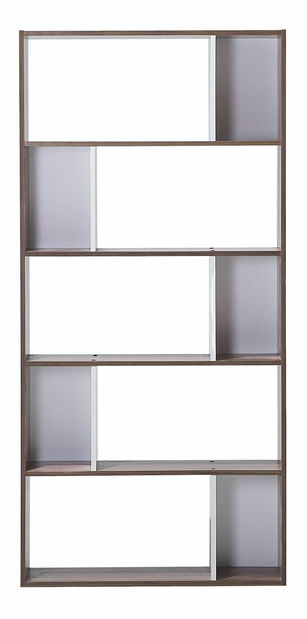 Regál Orlia 5P (tmavé dřevo)