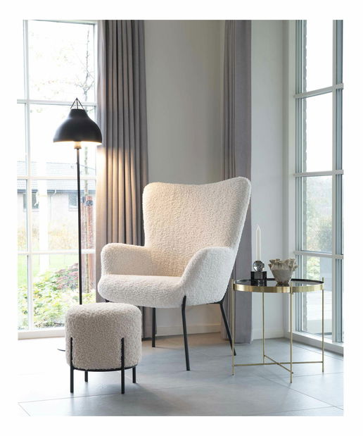 Taburetka Aurevina (bílá)