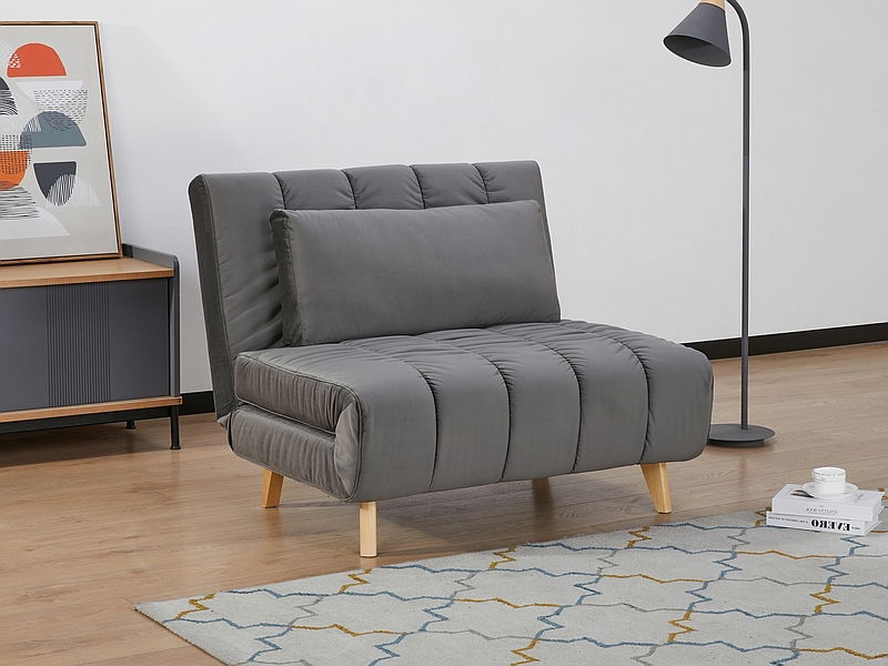 Relaxační křeslo Barrett (šedá)