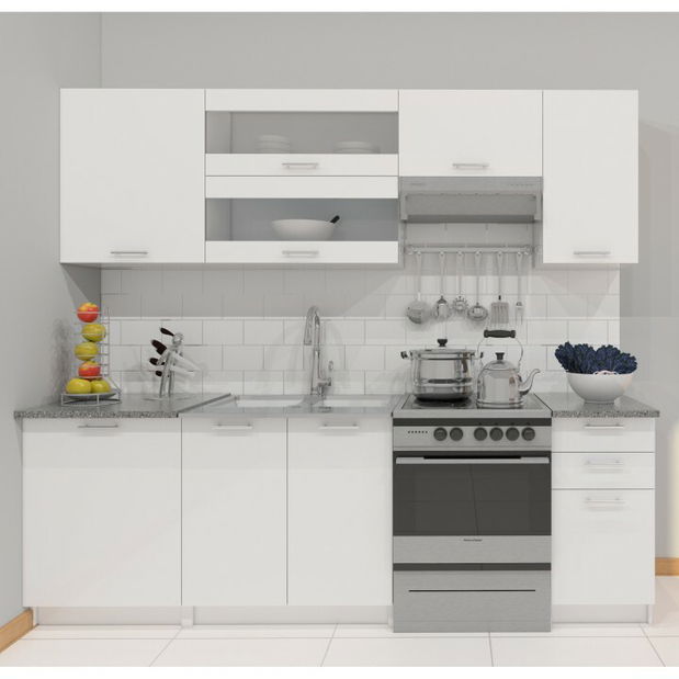 Horní kuchyňská skříňka, rohová Flor W-60M *bazar