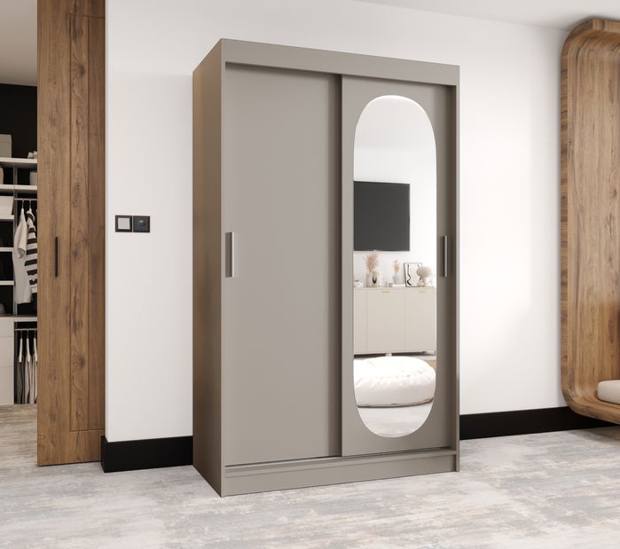 Šatní skříň 120 cm Ronny (kašmír)