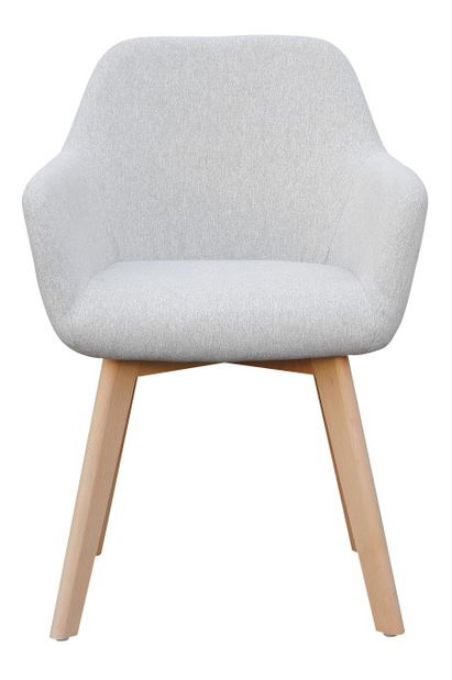 Dizajnové křeslo Clorita (světle šedá)