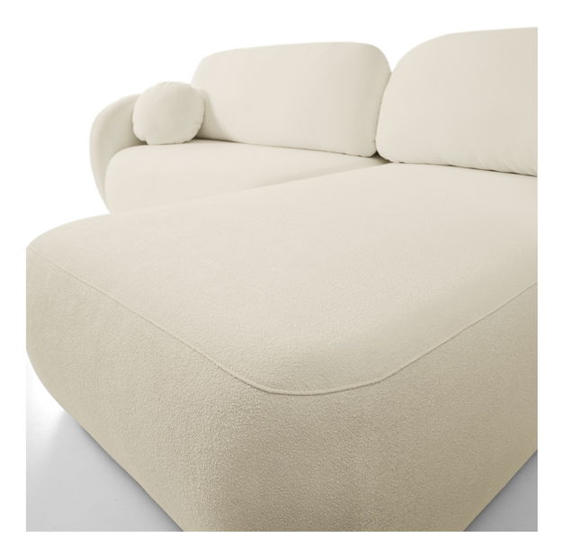 Rohová sedací souprava Onyx (krémová) (P)