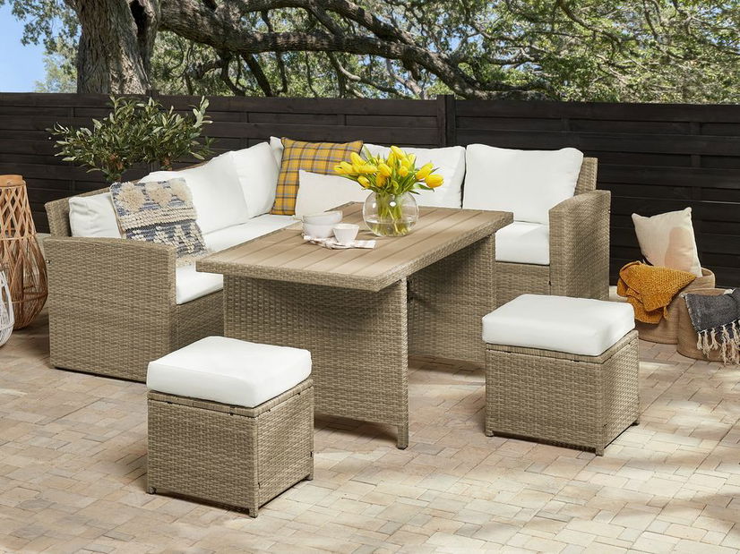 Zahradní sestava Beltran (hnědá)