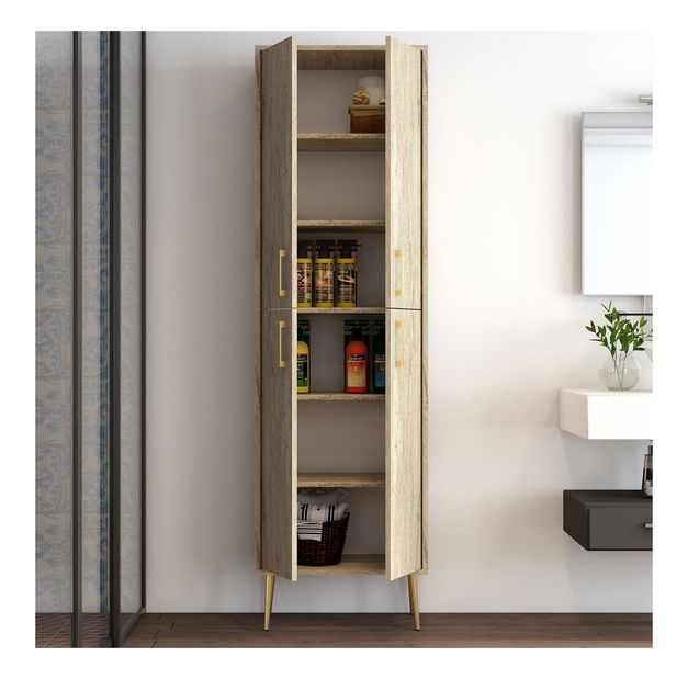 Policová skříň Berina 1 (travertin)