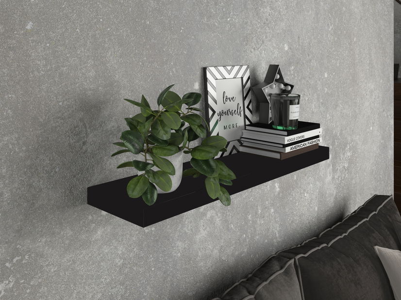 Polička Ameria 60 (černá matná)