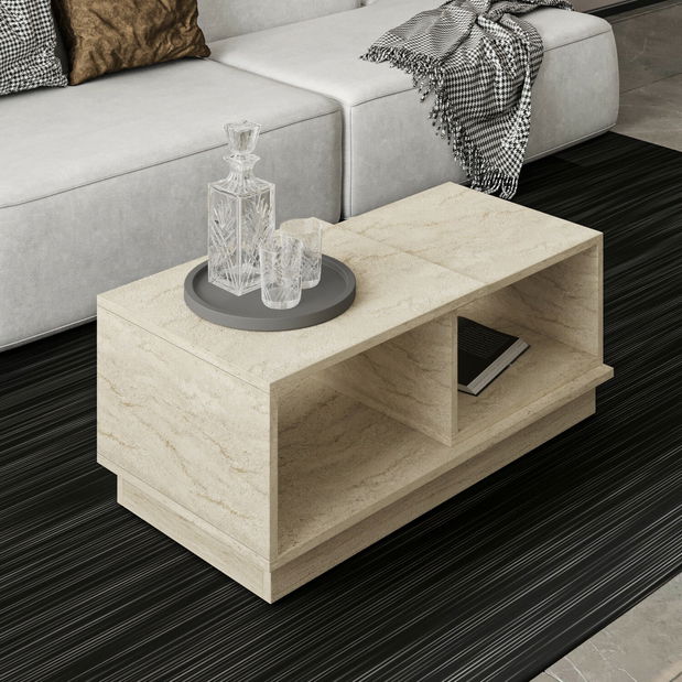 Konferenční stolek Concepto (travertin)