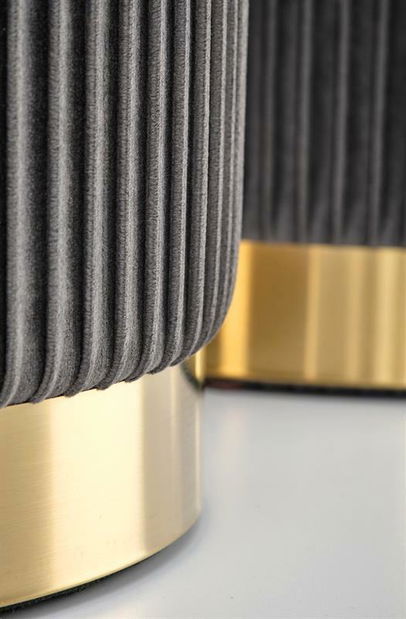 Set 2 ks. taburetů Solo (šedá)