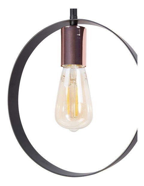 Závěsná lampa Vano (černá)