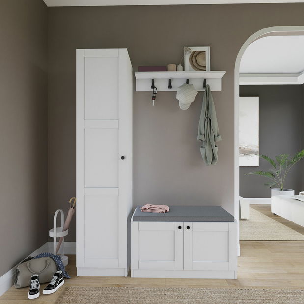 Předsíňová sestava Luckiny (bílá)