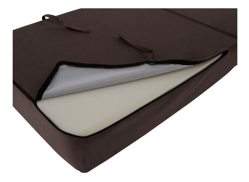 Rozkládací křeslo Plantearan (hnědá)