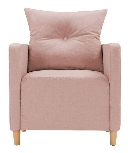 Křeslo BRW Sani ES (ružová)