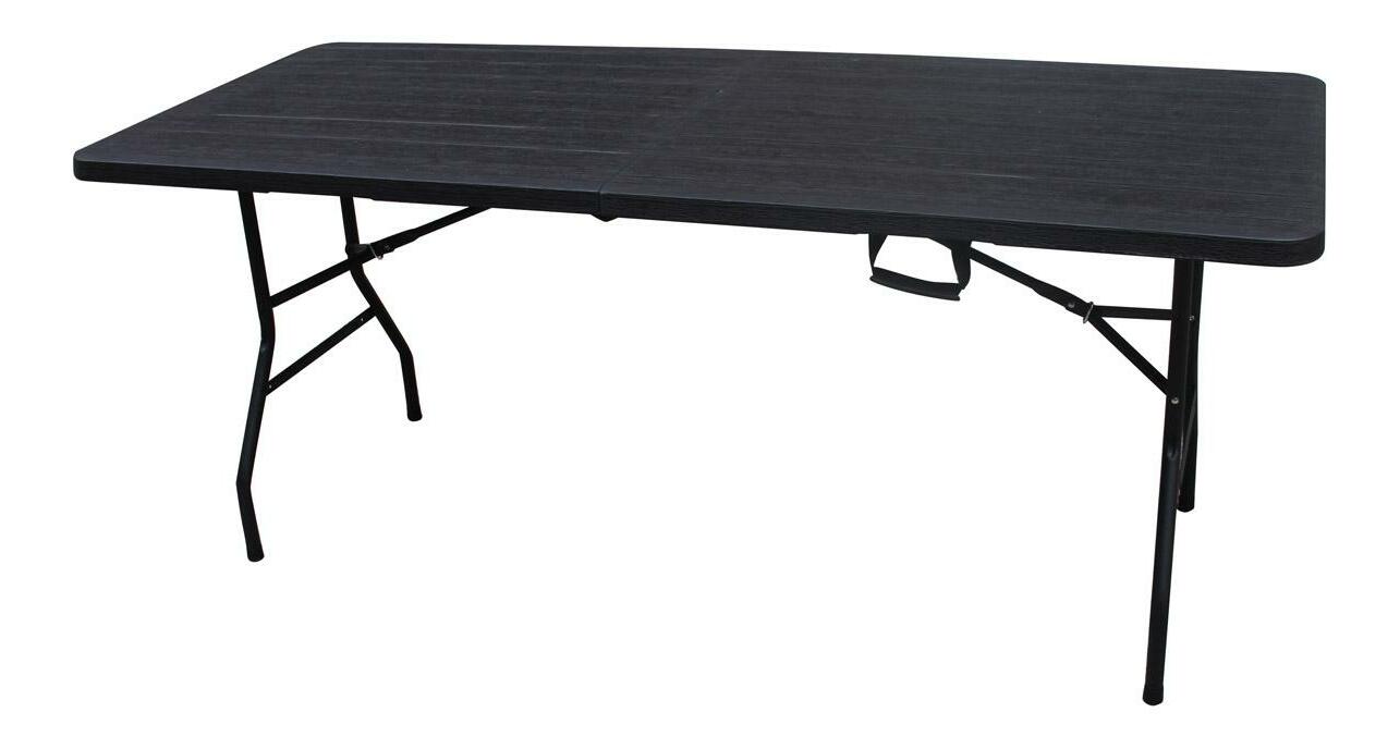 Kempingový stůl Andrologos (černá) (pro 8 osob)