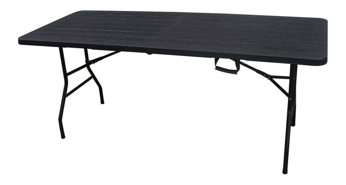 Kempingový stůl Andrologos (černá) (pro 8 osob)