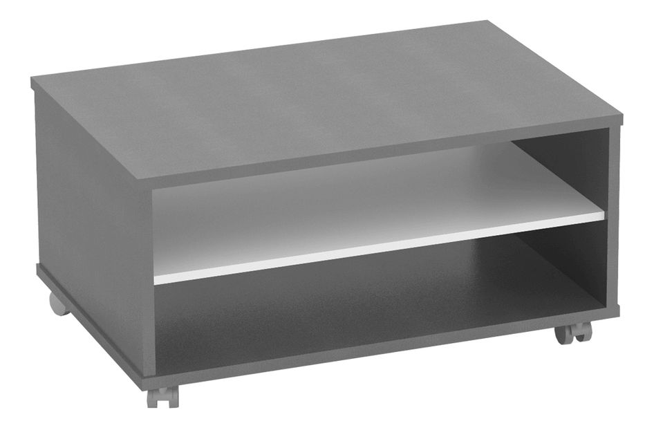 Konferenční stolek Tempo Kondela Rumia (grafit + bílá)