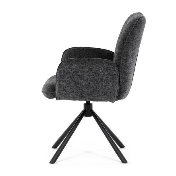 Jídelní židle Daston (černá)